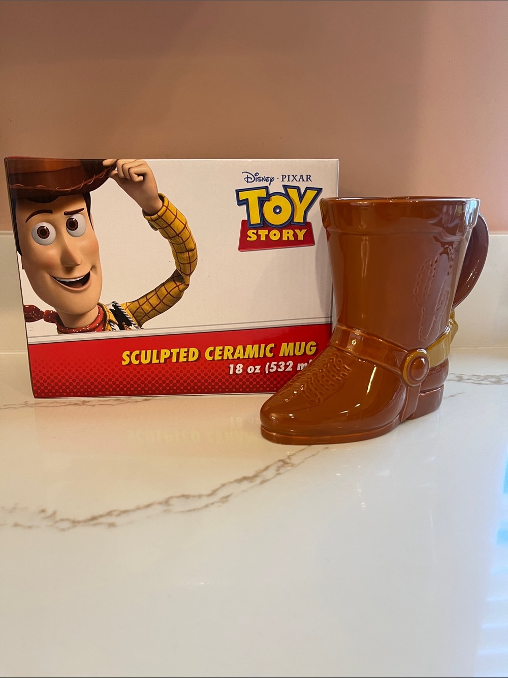 Disney Toy Story Sculpted Boot Mug - Brown